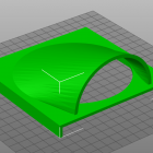 3D Modell Abdeckung für 120mm Lüfter 3D Modell Abdeckung für 120mm Lüfter