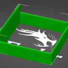 3D Modell Gehäuse für 60mm Lüfter 3D Modell Gehäuse für 60mm Lüfter
