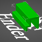 3D Modell Algenlampen-Clip 3D Modell Algenlampen-Clip