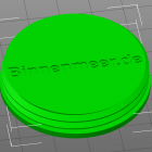 3D Modell Futter-Ei Sockel 3D Modell Futter-Ei Sockel