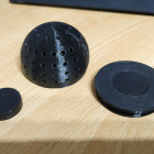 Futter-Ei mit 2mm Löchern und Neodym-Magnet Futter-Ei mit 2mm Löchern und Neodym-Magnet