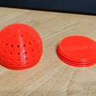 Futter-Ei mit 2mm Löchern und Neodym-Magnet Futter-Ei mit 2mm Löchern und Neodym-Magnet