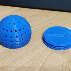 Futter-Ei mit 2mm Löchern und Neodym-Magnet Futter-Ei mit 2mm Löchern und Neodym-Magnet